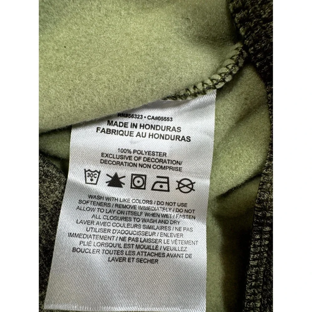 Nike Therma Fit Hoodie Men Large Heather Green Pullover Kangaroo Pockets Sports